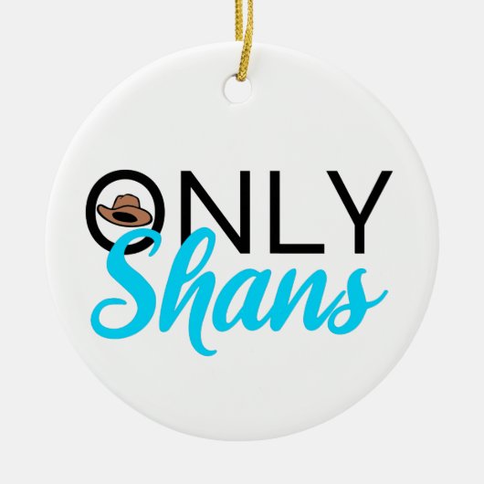 Alleen Shans Holiday Ornament (Voorkant)