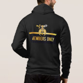 Alleen Shriners-leden Hoodie (Achterkant)