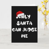 Alleen Sinterklaas kan over me oordelen  Kaart (Gele Bloem)
