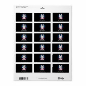 Alleen Slechte Vibes Etiket (Full Sheet)