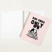 Alleen slechte vibes - Kat & schedels Planner (Display)