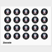 Alleen Slechte Vibes Ronde Sticker (Vel)