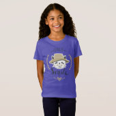 Alleen Smile Cute Kat T-shirt (Voorkant volledig)