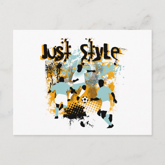 Alleen Soccer Tshirts en cadeautjes Briefkaart (Voorkant)