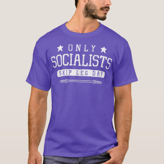 Alleen socialisten die de dag van de boetedel door t-shirt