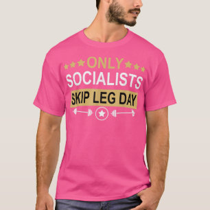 Alleen socialisten die de dag van de boetedel door t-shirt
