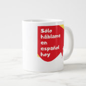 Alleen Spaans vandaag - 20 Ounce Grote Koffiekop (Voorkant rechts)