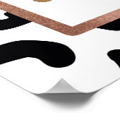 Alleen Sparkle | Modern Motivatie Poster (Hoek)