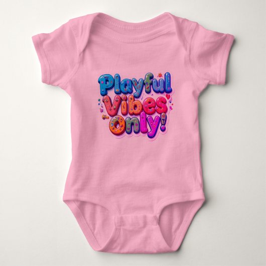 Alleen speelse vibes romper (Voorkant)