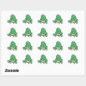 alleen spelen ronde sticker (Vel)