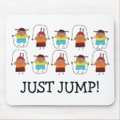 Alleen springmuispad muismat (Voorkant)