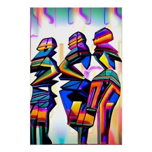 Alleen staande kamer perfect poster (Voorkant)