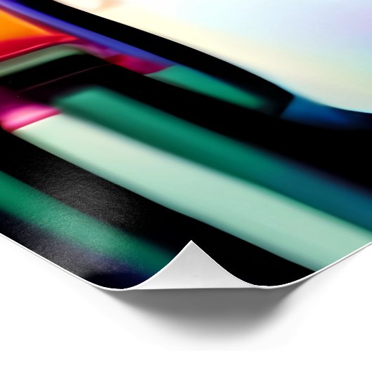 Alleen staande kamer perfect poster (Hoek)