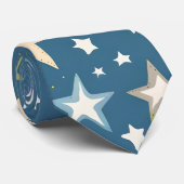 Alleen sterren stropdas (Opgerold)
