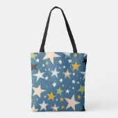 Alleen sterren tote bag (Achterkant)