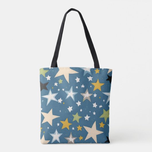 Alleen sterren tote bag (Achterkant)
