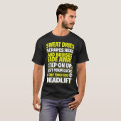 Alleen stoere jongens Deadlift - Cool Deadlifting T-shirt (Voorkant volledig)
