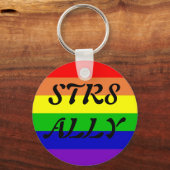 ALLEEN STR8 SLEUTELHANGER (Voorkant)