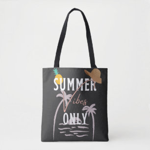 Alleen stralen met zomerbloem tote bag