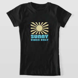 Alleen Sunny Vibes – Bold Retro Sunshine Graphic T-shirt