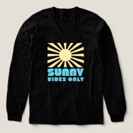 Alleen Sunny Vibes – Bold Retro Sunshine Graphic Tri-Blend Shirt