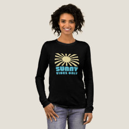 Alleen Sunny Vibes – Bold Retro Sunshine Graphic Tri-Blend Shirt