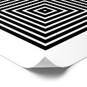 Alleen symmetrische vormen voor de kunst 10 poster (Hoek)