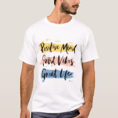 Alleen T-shirt met positieve vorm (Voorkant)