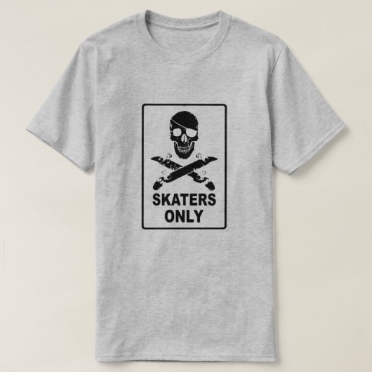 Alleen T-shirt voor de schaatsen (Design voorkant)