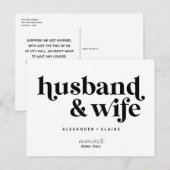 Alleen tekst voor Vetgedrukte tekst, echtgenoot en Briefkaart (Voorkant / Achterkant)