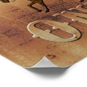 Alleen Texas~ Cowboys Poster (Hoek)