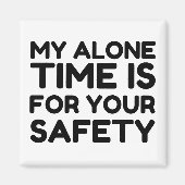 Alleen tijd magneet (Voorkant)