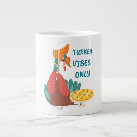 Alleen Turkije-vibes Grote Koffiekop (Voorkant)