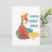 Alleen Turkije-vibes Kaart (Staand voorkant)