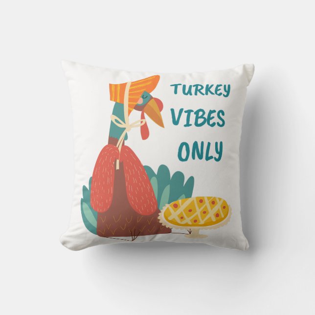 Alleen Turkije-vibes Kussen (Voorkant)