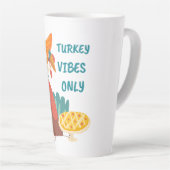 Alleen Turkije-vibes Latte Mok (Rechterhoek)