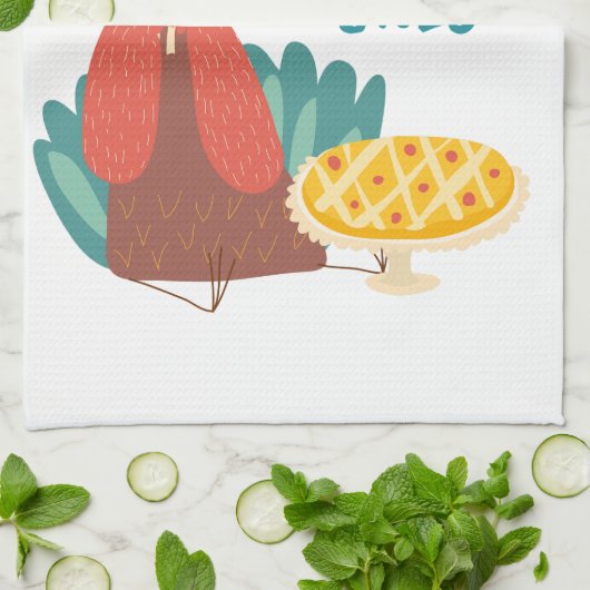 Alleen Turkije-vibes Theedoek (Gevouwen)