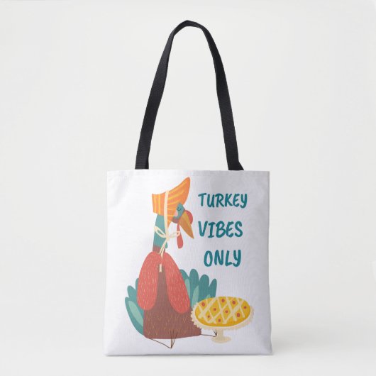 Alleen Turkije-vibes Tote Bag (Voorkant)