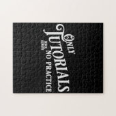 Alleen tutorials, geen praktijk legpuzzel (Horizontaal)