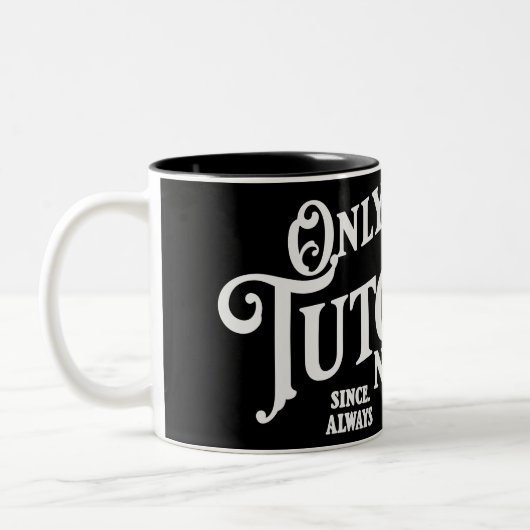 Alleen tutorials, geen praktijk tweekleurige koffiemok (Links)