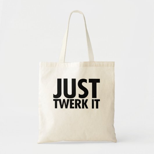 Alleen Twerk it Tote Bag (Voorkant)