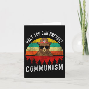 Alleen u kunt het communisme van de Russische Beer Kaart