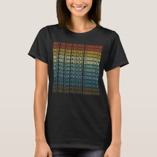 Alleen u kunt het communistische communistische co t-shirt