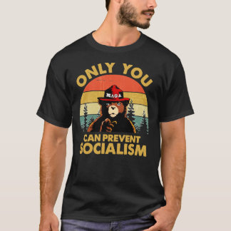 Alleen u kunt voorkomen dat Beer van het socialism T-shirt
