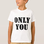 ALLEEN U T-SHIRT (Voorkant)