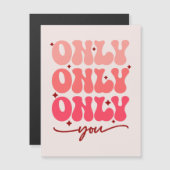 Alleen u valentijnse (Voorkant / Achterkant)