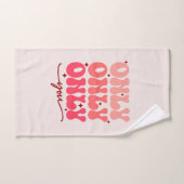 Alleen u valentijnse bad handdoek (Handdoek)