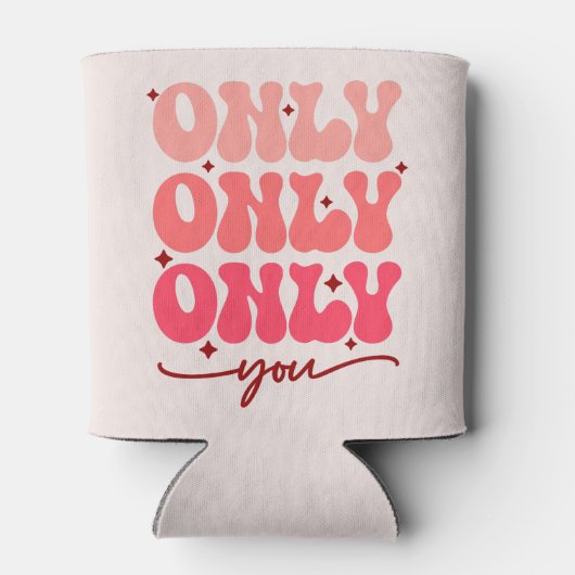 Alleen u valentijnse blikjeskoeler (Achterkant)