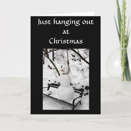 ALLEEN UITGEWERKT BIJ CHRISTMAS FEESTDAGEN KAART (Voorkant)