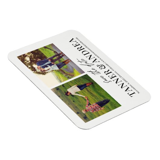 Alleen UW EDITABLE KLEUR bespaart de datum magneet (Rechterzijde)